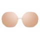 Linda Farrow - 567 C3 Oversized Sunglasses in Rose Gold - Linda Farrow Eyewear