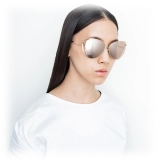 Linda Farrow - 661 C3 Cat-Eye Sunglasses in Rose Gold - Linda Farrow Eyewear