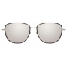 Linda Farrow - Curtis C2 Rectangular Sunglasses in White Gold and Black - LFL703C2SUN - Linda Farrow Eyewear