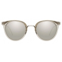 Linda Farrow - Dolores C6 Oval Sunglasses in Truffle - LFL722C6SUN - Linda Farrow Eyewear