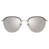 Linda Farrow - Raif C3 Square Sunglasses in White Gold - LFL819C3SUN - Linda Farrow Eyewear