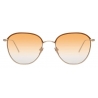 Linda Farrow - Occhiali da Sole Quadrati Raif C7 in Oro Chiaro - LFL819C7SUN - Linda Farrow Eyewear