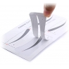 Instalash - Self Adhesive Stickers (Templates) for Eyebrow Drawing - 40 Pcs. - Eyes - Professional Make Up