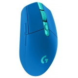 Logitech - G305 LIGHTSPEED Wireless Gaming Mouse - Blue - Gaming Mouse