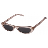 Yves Saint Laurent - SL 557 Shade Sunglasses - Transparent Nude Grey - Sunglasses - Saint Laurent Eyewear