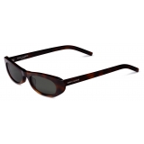Yves Saint Laurent - SL 557 Shade Sunglasses - Medium Havana Green - Sunglasses - Saint Laurent Eyewear