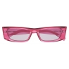 Yves Saint Laurent - SL 553 Sunglasses - Transparent Cyclamen Pink Purple - Sunglasses - Saint Laurent Eyewear