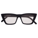 Yves Saint Laurent - SL 276 MICA Sunglasses - Black Light Yellow - Sunglasses - Saint Laurent Eyewear