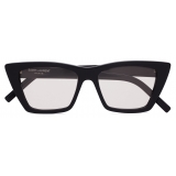 Yves Saint Laurent - Occhiali da Sole SL 276 MICA - Nero Giallo Chiaro - Saint Laurent Eyewear