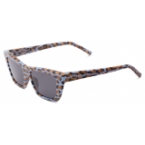 Yves Saint Laurent - SL 276 MICA Sunglasses - Graphic Lilac Leopard Grey - Sunglasses - Saint Laurent Eyewear