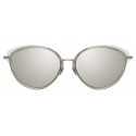 Linda Farrow - Ivy C5 Cat-Eye Sunglasses in Truffle - LFL912C5SUN - Linda Farrow Eyewear