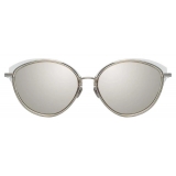 Linda Farrow - Ivy C5 Cat-Eye Sunglasses in Truffle - LFL912C5SUN - Linda Farrow Eyewear