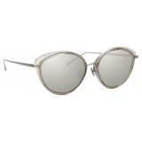 Linda Farrow - Ivy C5 Cat-Eye Sunglasses in Truffle - LFL912C5SUN - Linda Farrow Eyewear