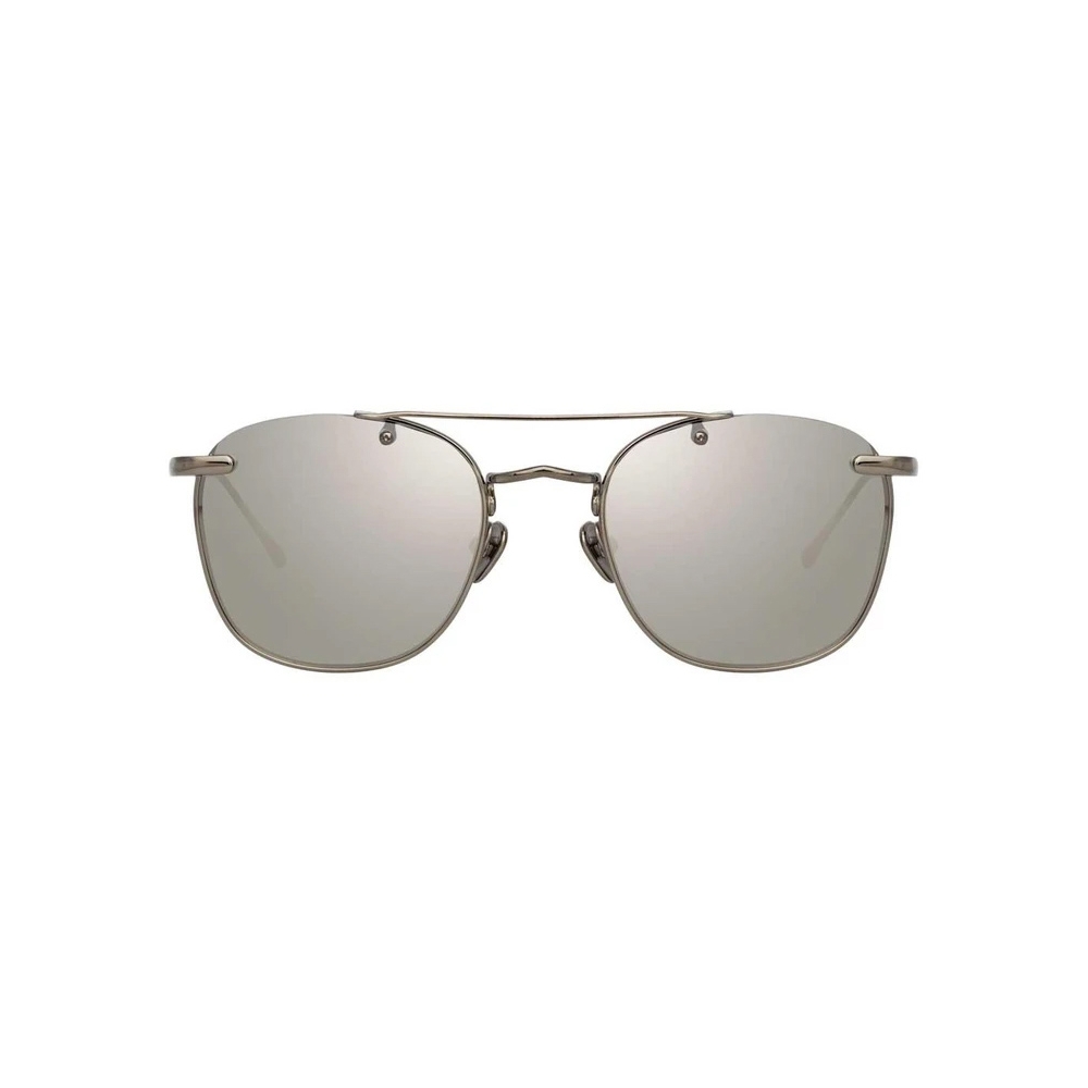 Linda Farrow - Anton C2 Square Sunglasses in White Gold - LFL922C2SUN ...