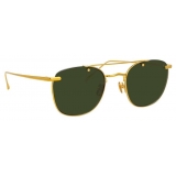 Linda Farrow - Occhiali da Sole Quadrati Anton C4 in Oro Giallo - LFL922C4SUN - Linda Farrow Eyewear