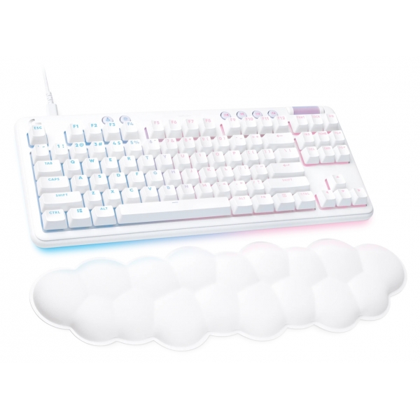 Logitech - G713 Gaming Keyboard - White - Gaming Keyboard