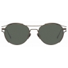 Linda Farrow - Cradle C6 Oval Sunglasses in Nickel - LFL944C6SUN - Linda Farrow Eyewear