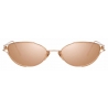 Linda Farrow - Violet C3 Cat-Eye Sunglasses in Rose Gold - LFL947C3SUN - Linda Farrow Eyewear