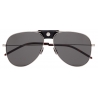 Yves Saint Laurent - Occhiali da Sole Classic 11 - Argento Nero - Saint Laurent Eyewear