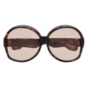 Yves Saint Laurent - SL 75 Sunglasses - Dark Havana Rose - Sunglasses - Saint Laurent Eyewear