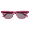 Yves Saint Laurent - Occhiali da Sole SL 462 Sulpice - Rosa Ciclamini Trasparente Viola - Saint Laurent Eyewear