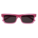 Yves Saint Laurent - SL 461 Betty Sunglasses - Transparent Cyclamen Pink Black - Sunglasses - Saint Laurent Eyewear