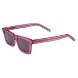 Yves Saint Laurent - SL 461 Betty Sunglasses - Transparent Cyclamen Pink Black - Sunglasses - Saint Laurent Eyewear