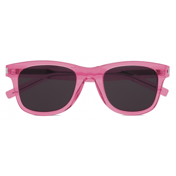 Yves Saint Laurent - SL 51 Sunglasses - Transparent Cyclamen Pink Black - Sunglasses - Saint Laurent Eyewear