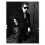 Yves Saint Laurent - Occhiali da Sole SL 558 - Nero Argento - Saint Laurent Eyewear