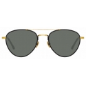 Linda Farrow - Occhiali da Sole Aviator Brodie C1 in Oro Giallo e Nero - LFL954C1SUN - Linda Farrow Eyewear