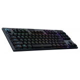 Logitech - G915 TKL Tenkeyless LIGHTSPEED Wireless RGB Mechanical Gaming Keyboard - Carbon - Gaming Keyboard