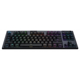 Logitech - G915 TKL Tenkeyless LIGHTSPEED Wireless RGB Mechanical Gaming Keyboard - Carbon - Gaming Keyboard
