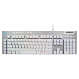 Logitech - G815 Lightspeed RGB Mechanical Gaming Keyboard - Bianco - Tastiera Gaming