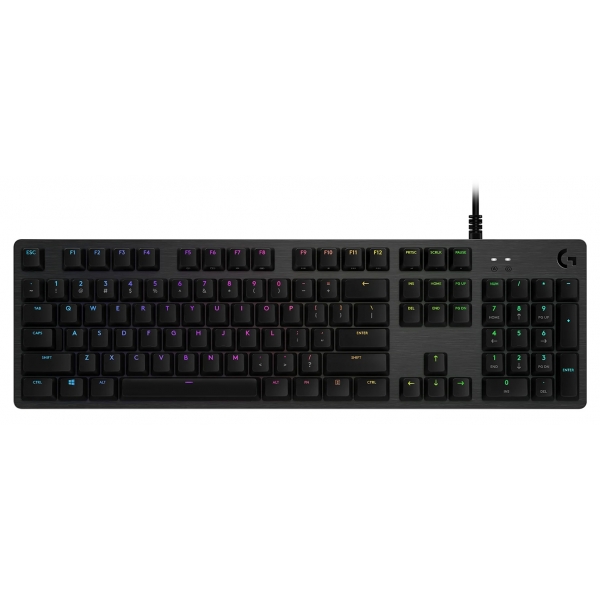 Logitech - G512 Carbon Lightspeed RGB Mechanical Gaming Keyboard - Black - Gaming Keyboard