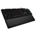 Logitech - G513 Carbon Lightspeed RGB Mechanical Gaming Keyboard with Palmrest - Carbon - Gaming Keyboard