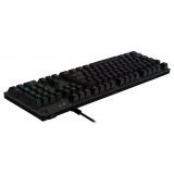 Logitech - G513 Carbon Lightspeed RGB Mechanical Gaming Keyboard with Palmrest - Carbone - Tastiera Gaming