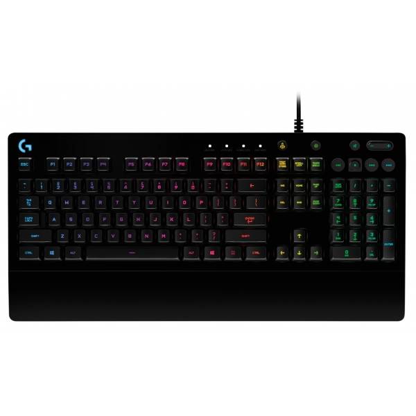 Logitech - G213 Prodigy RGB Gaming Keyboard - Black - Gaming Keyboard
