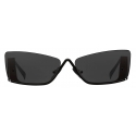 Prada - Prada Runway - Cat-Eye Sunglasses - Slate Gray Black - Prada Collection - Sunglasses - Prada Eyewear