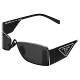 Prada - Prada Runway - Cat-Eye Sunglasses - Slate Gray Black - Prada Collection - Sunglasses - Prada Eyewear