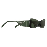 Prada - Prada Runway - Cat-Eye Sunglasses - Military Green Black - Prada Collection - Sunglasses - Prada Eyewear