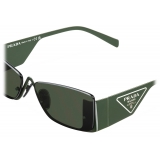 Prada - Prada Runway - Cat-Eye Sunglasses - Military Green Black - Prada Collection - Sunglasses - Prada Eyewear