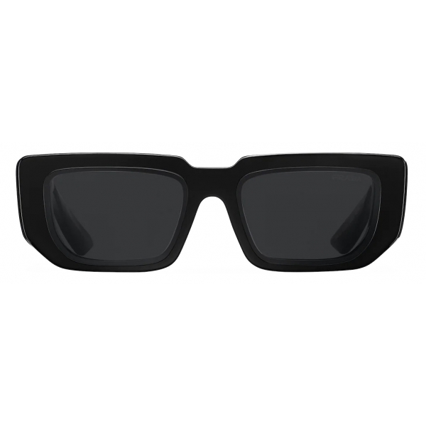 Prada - Prada Symbole - Rectangular Sunglasses - Slate Gray Black - Prada Collection - Sunglasses - Prada Eyewear