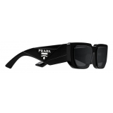 Prada - Prada Symbole - Rectangular Sunglasses - Slate Gray Black - Prada Collection - Sunglasses - Prada Eyewear