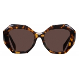 Prada - Prada Symbole - Oversized Sunglasses - Honey Tortoiseshell - Prada Collection - Sunglasses - Prada Eyewear