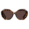 Prada - Prada Symbole - Oversized Sunglasses - Honey Tortoiseshell - Prada Collection - Sunglasses - Prada Eyewear