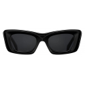 Prada - Prada Symbole - Cat Eye Sunglasses - Black Slate Gray - Prada Collection - Sunglasses - Prada Eyewear