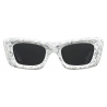 Prada - Prada Symbole - Cat Eye Sunglasses - Opaque Slate Gray - Prada Collection - Sunglasses - Prada Eyewear