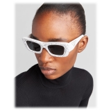 Prada - Prada Symbole - Cat Eye Sunglasses - Opaque Slate Gray - Prada Collection - Sunglasses - Prada Eyewear