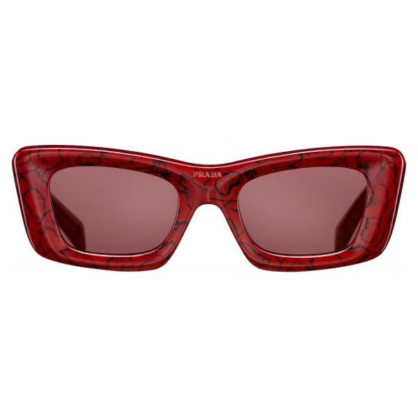 Prada - Prada Symbole - Cat Eye Sunglasses - Marble Etruscan - Prada Collection - Sunglasses - Prada Eyewear