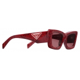 Prada - Prada Symbole Collection – Occhiali Cat Eye - Marmo Etrusco - Prada Collection - Occhiali da Sole - Prada Eyewear